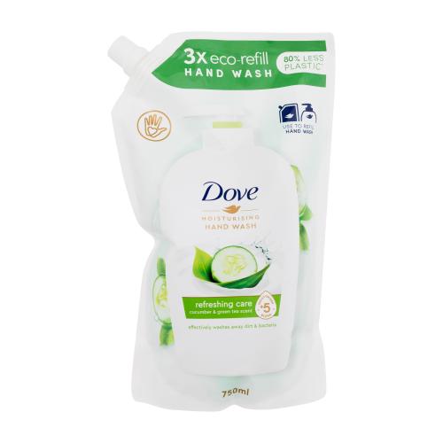 Dove Refreshing Care tekuté mýdlo – náhradní náplň Cucumber & Green Tea 750 ml