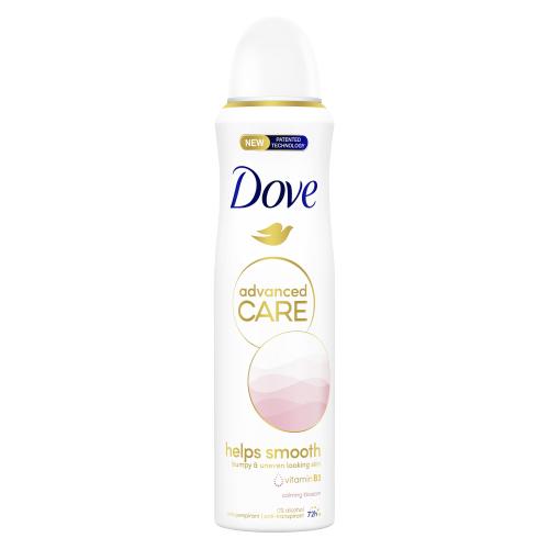 Dove Advanced Care Helps Smooth 72h 150 ml antiperspirant pro jemnou pokožku pro ženy