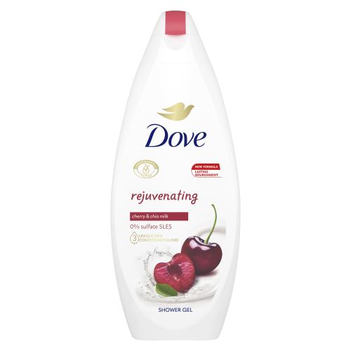 Dove Rejuvenating Cherry & Chia Milk 250 ml omlazující sprchový gel pro ženy
