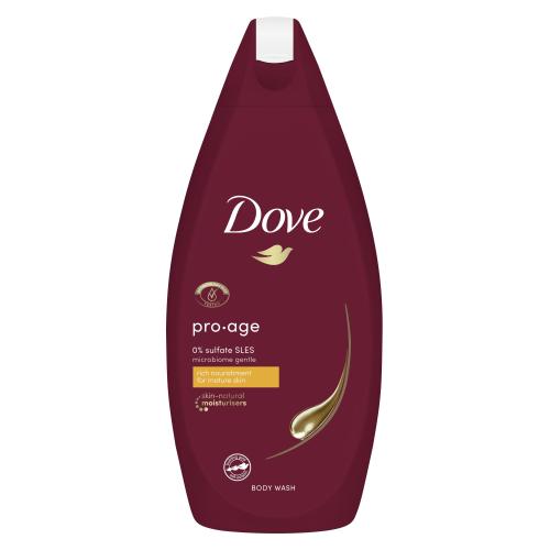 Dove Pro Age 450 ml pečující sprchový gel pro zralou pokožku pro ženy