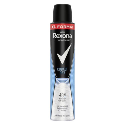 Rexona Men Cobalt Dry 200 ml antiperspirant deospray pro muže