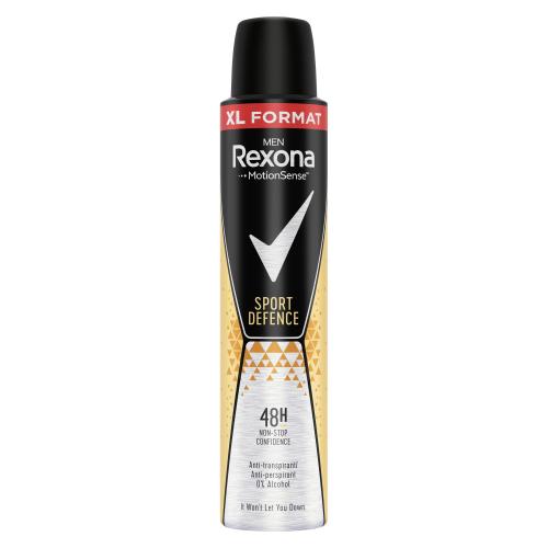 Rexona Men Sport Defence antiperspirant ve spreji pro muže XL 200 ml