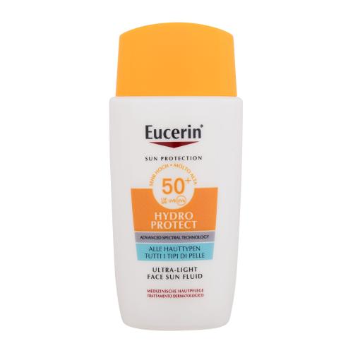 Eucerin Sun Hydro Protect Ultra-Light Face Sun Fluid SPF50+ 50 ml hydratační opalovací fluid pro ženy