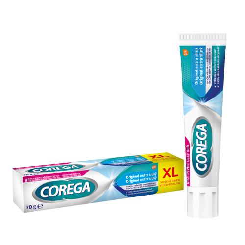 Corega Original Extra Strong 70 g extra silný fixační krém pro zubní náhradu unisex