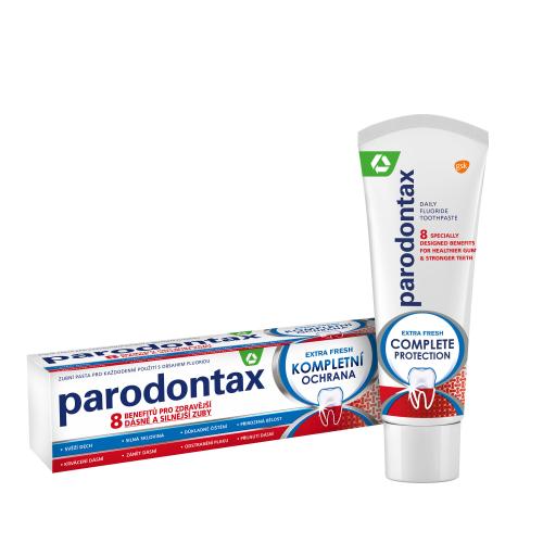 Parodontax Complete Protection Extra Fresh 75 ml osvěžující zubní pasta pro ochranu dásní unisex