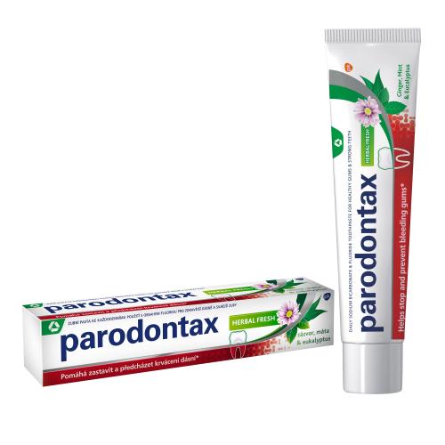 Parodontax Herbal Fresh 75 ml osvěžující zubní pasta proti krvácení dásní unisex