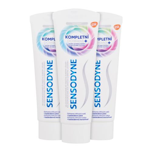 Sensodyne Complete Protection Whitening bělicí zubní pasta 3x75 ml