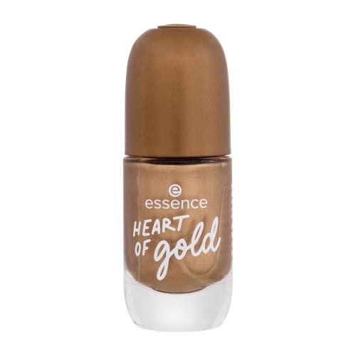 Essence Gel Nail Colour 8 ml rychleschnoucí lak na nehty s lesklým efektem pro ženy 62 Heart of Gold