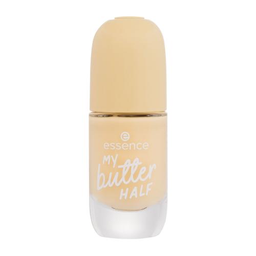 Essence Gel Nail Colour 8 ml rychleschnoucí lak na nehty s lesklým efektem pro ženy 63 My Butter Half