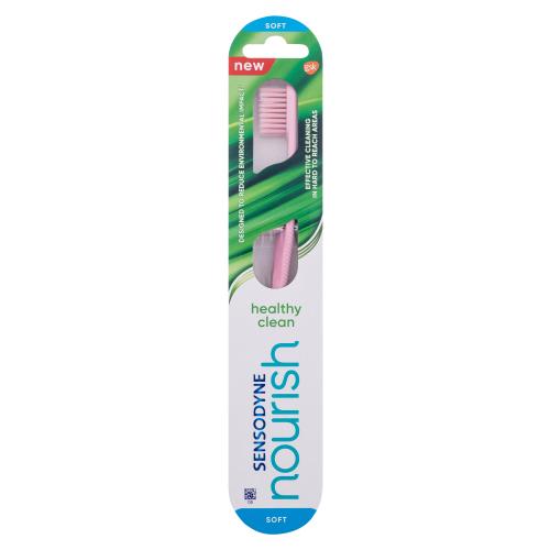 Sensodyne Nourish Healthy Clean Soft 1 ks měkký zubní kartáček unisex