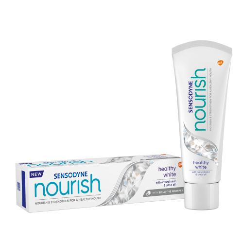 Sensodyne Nourish Healthy White 75 ml bělicí zubní pasta pro citlivé zuby unisex