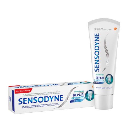 Sensodyne Repair & Protect Extra Fresh 75 ml extra svěží zubní pasta pro úlevu od bolesti citlivých zubů unisex