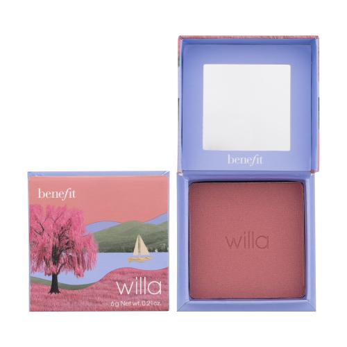Benefit Willa WANDERful World pudrová tvářenka odstín Soft neutral-rose 6 g
