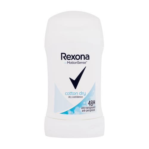 Rexona MotionSense Cotton Dry 48h 40 ml antiperspirant deostick pro ženy