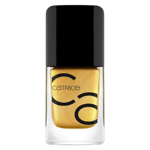 Catrice Iconails 10,5 ml extra lesklý a odolný lak na nehty pro ženy 156 Cover Me In Gold