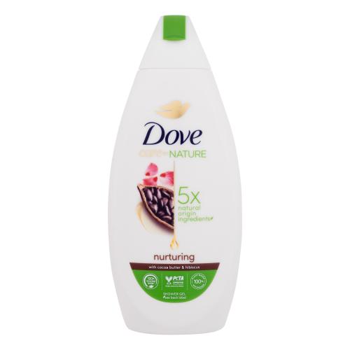 Dove Care By Nature Nurturing Shower Gel 400 ml hydratační, regenerační a zklidňující sprchový gel pro ženy