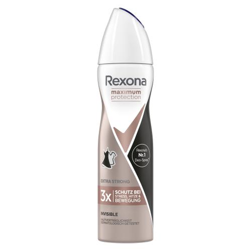 Rexona Maximum Protection Antiperspirant antiperspirant ve spreji proti nadměrnému pocení Invisible 150 ml