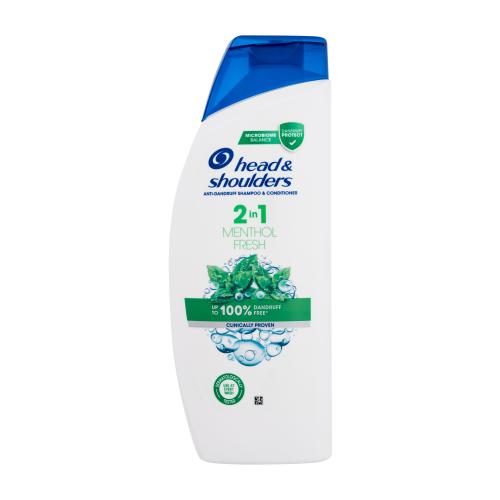 Head & Shoulders Menthol Fresh Anti-Dandruff 2in1 540 ml šampon a kondicionér proti lupům unisex