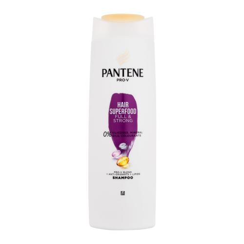 Pantene Hair Superfood Full & Strong šampon pro výživu a lesk 400 ml