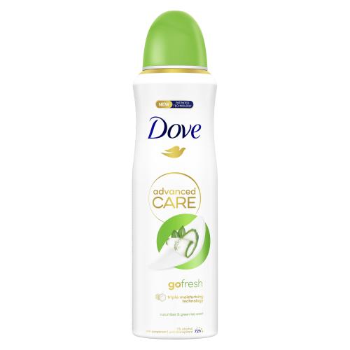 Dove Advanced Care Go Fresh Cucumber & Green Tea 72h 200 ml antiperspirant s osvěžující vůní okurky a zeleného čaje pro ženy