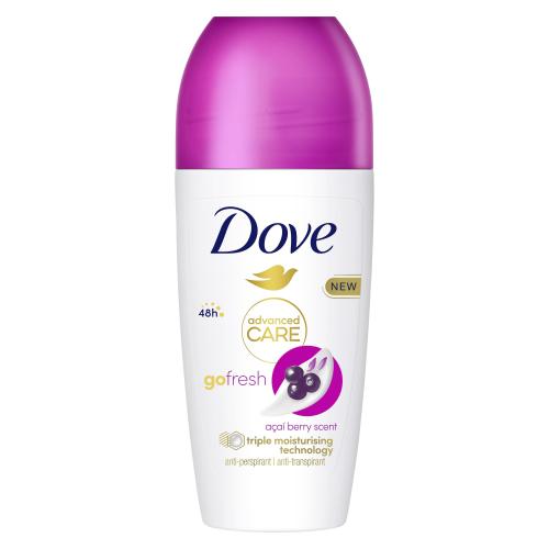 Dove Advanced Care Go Fresh Acai Berry & Waterlily 48h 50 ml antiperspirant s vůní acai a leknínu pro ženy