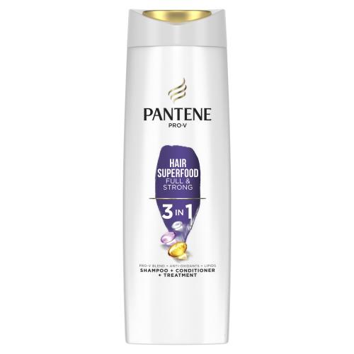 Pantene Superfood Full & Strong 3 in 1 360 ml posilující šampon, kondicionér a maska v jednom pro ženy