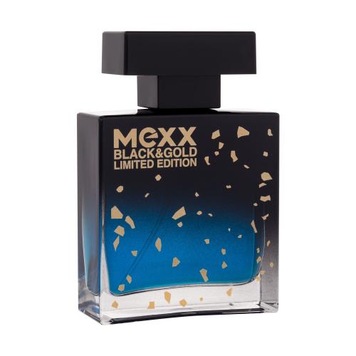Mexx Black & Gold Limited Edition toaletní voda pro muže 50 ml