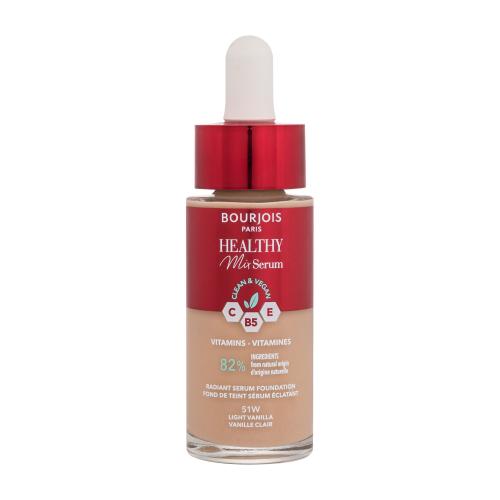 Bourjois Healthy Mix lehký make-up pro přirozený vzhled odstín 51W Light Vanilla 30 ml