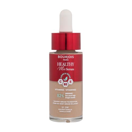 Bourjois Healthy Mix lehký make-up pro přirozený vzhled odstín 51.2W Golden Vanilla 30 ml