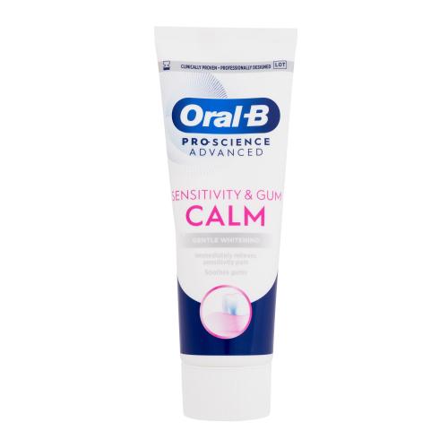 Oral-B Sensitivity & Gum Calm Gentle Whitening 75 ml zubní pasta pro úlevu od bolesti citlivých zubů a zklidnění dásní unisex