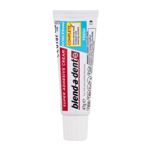 Blend-a-dent Extra Strong Fresh Super Adhesive Cream 47 g svěží fixační krém na zubní náhradu unisex
