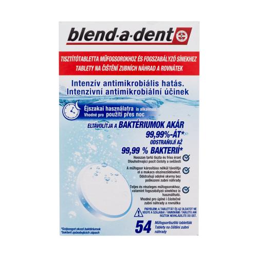 Blend-a-dent Long-Lasting Freshness Cleansing Tablets 54 ks čisticí tablety pro zubní náhrady a rovnátka unisex