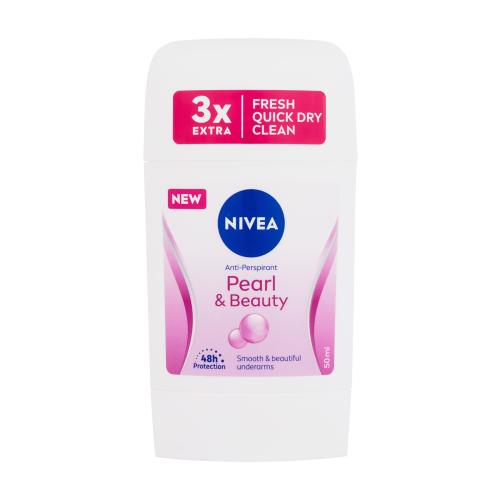 Nivea Pearl & Beauty 48h 50 ml antiperspirant deostick pro ženy