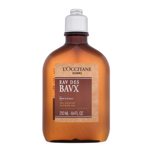 L’Occitane Men Eau des Baux sprchový gel na tělo a vlasy 250 ml