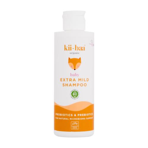 Kii-Baa Organic Baby Extra Mild Shampoo 200 ml jemný šampon s probiotiky a prebiotiky pro děti