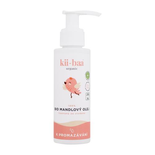 Kii-Baa Organic Baby Bio Almond Oil 100 ml tělový olej pro děti