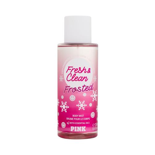 Victoria´s Secret Pink Fresh & Clean Frosted 250 ml tělový sprej pro ženy