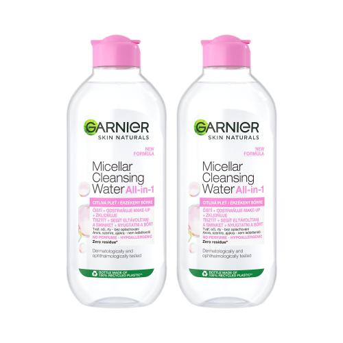 Garnier Skin Naturals Micellar Water All-In-1 set pro ženy 2x micelární voda 400 ml