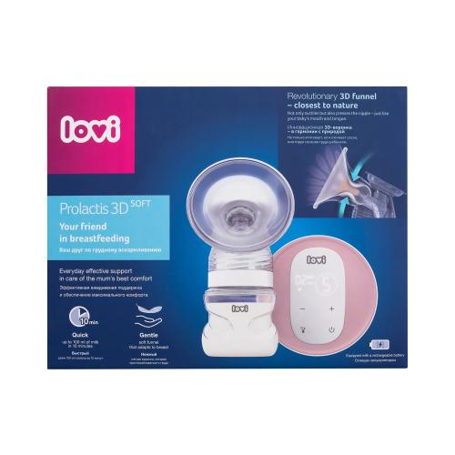LOVI Prolactis 3D Soft Two-phase Electric Breast Pump 1 ks elektrická odsávačka mléka pro ženy