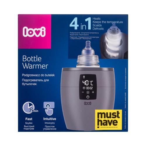 LOVI Bottle Warmer Grey 1 ks ohřívač kojeneckých lahví pro ženy