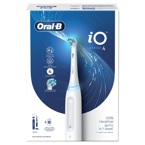 Oral-B iO Series 4 White 1 ks elektrický zubní kartáček unisex