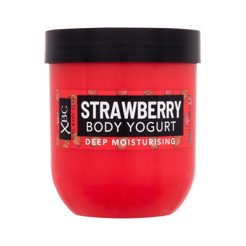 Xpel Strawberry Body Yogurt 200 ml hydratační a vyživující tělový jogurt s vůní jahod pro ženy