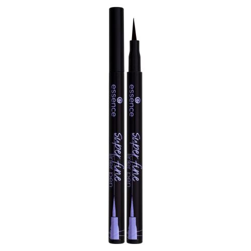Essence Super Fine Liner Pen 1 ml oční linky s ultrajemným hrotem pro ženy 01 Deep Black