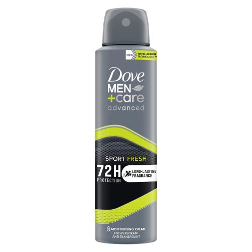 Dove Men + Care Advanced Sport Fresh 72h 150 ml antiperspirant deospray pro muže