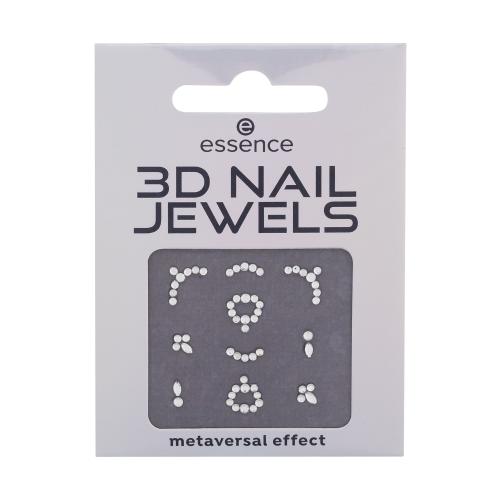 Essence 3D Nail Jewels 02 Mirror Universe 1 balení samolepící kamínky na nehty pro ženy