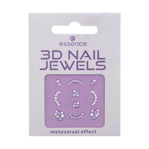Essence 3D Nail Jewels 01 Future Reality 1 balení samolepící kamínky na nehty pro ženy
