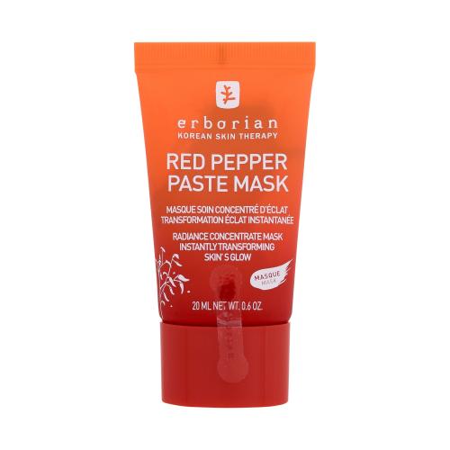 Erborian Red Pepper Paste Mask Radiance Concentrate Mask 20 ml rozjasňující a energizující pleťová maska pro ženy