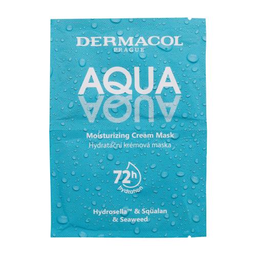 Dermacol Aqua Moisturising Cream Mask 2x8 ml hydratační krémová pleťová maska pro ženy