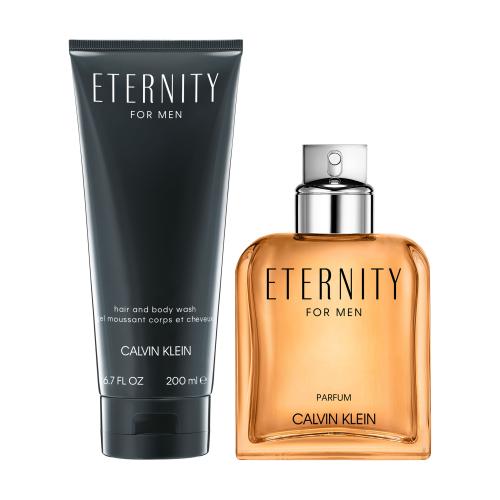 Calvin Klein Eternity Parfum set pro muže parfém 200 ml + sprchový gel 200 ml