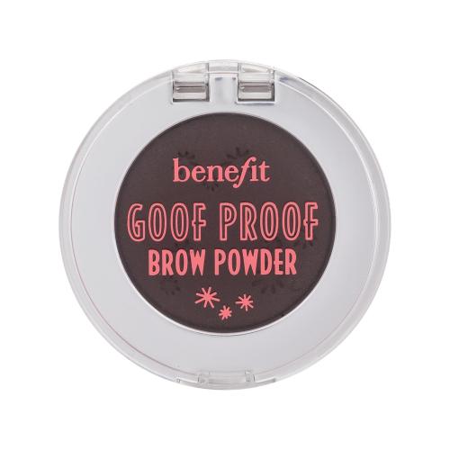 Benefit Goof Proof Brow Powder 1,9 g voděodolný pudr na obočí pro ženy 5 Warm Black-Brown